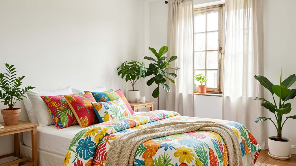 5 idées de décoration pour rafraîchir votre chambre cet été