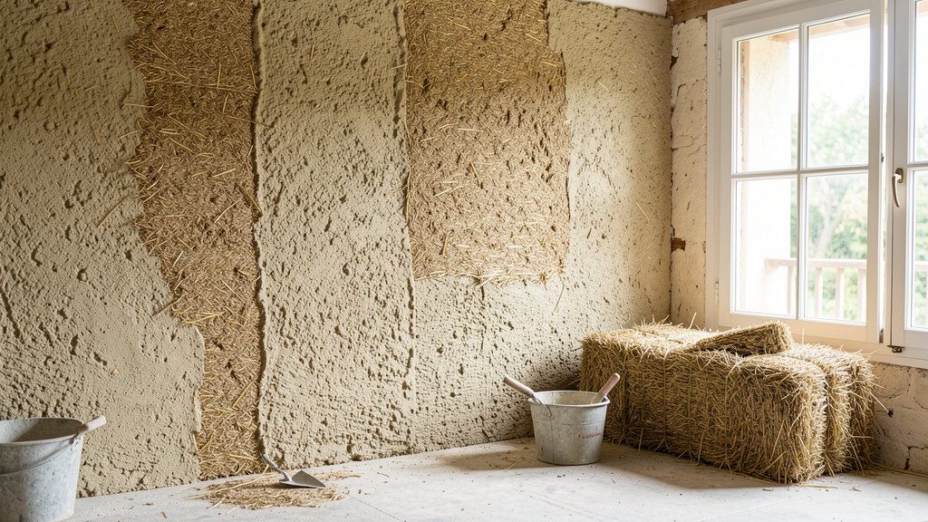 Béton de chanvre : Un mélange de chaux et chanvre font de cet isolant un des plus écologique