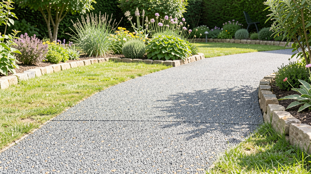 Béton drainant : quelles utilisations pour votre jardin ou allée?