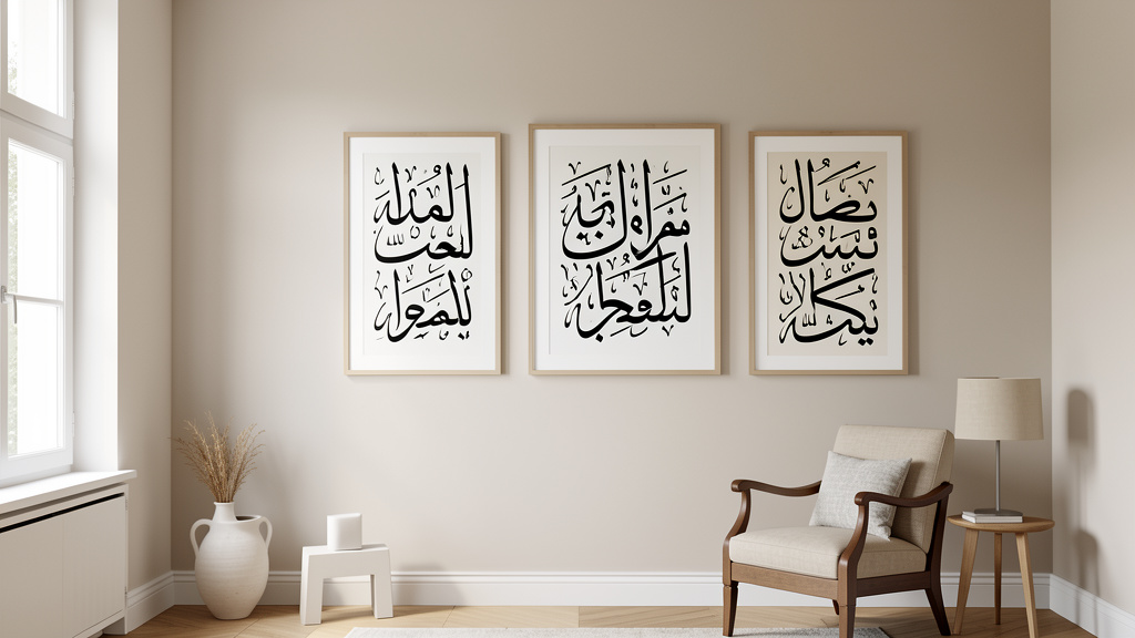 Calligraphie Arabe : Écrivez l’élégance orientale sur vos murs !