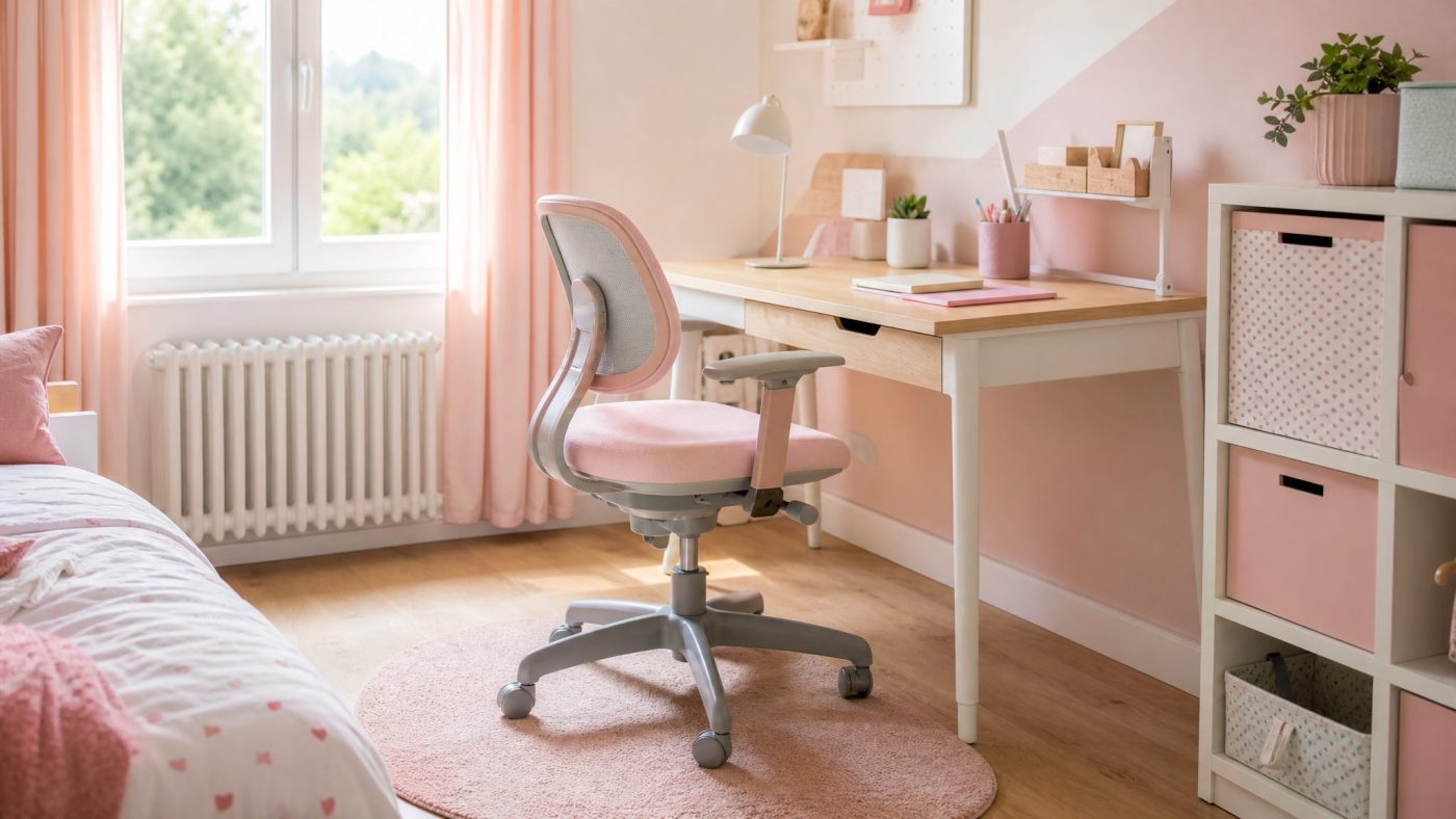 chaise de bureau pour une fille de 13 ans