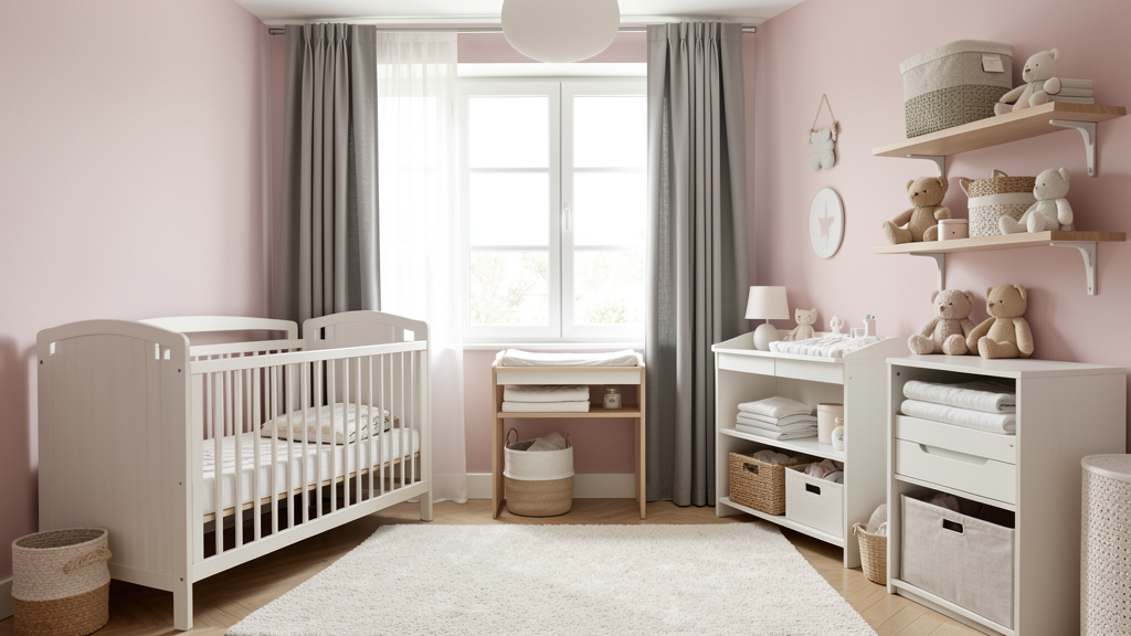 mobilier indispensable pour une chambre de bébé