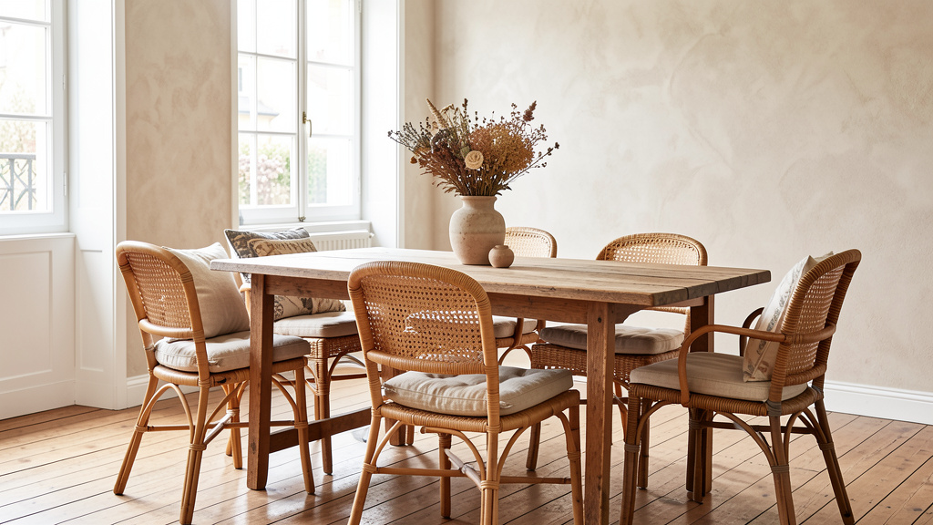 Comment bien choisir ses chaises de cuisine pour un style bohème