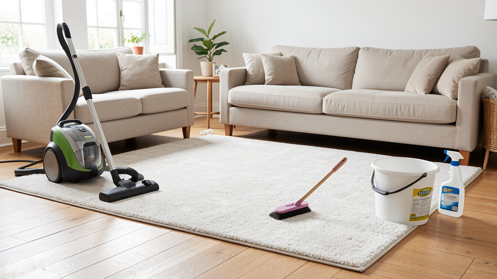 Comment laver un tapis de salon : Guide pratique pour un nettoyage efficace