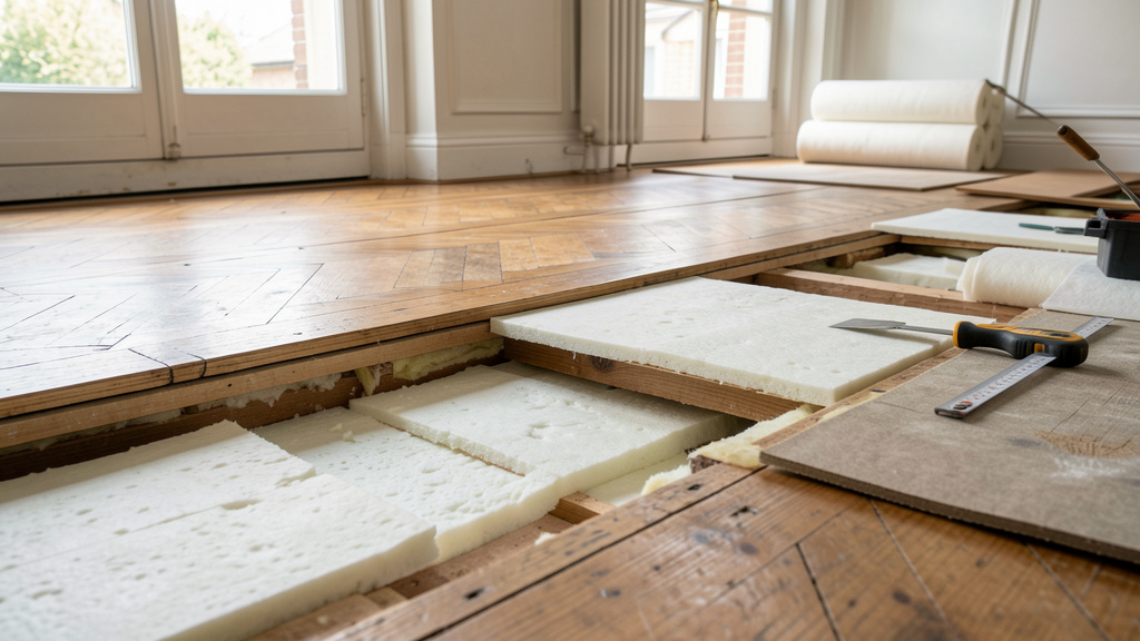 Comment préserver le charme, améliorer le confort : Isoler thermiquement un parquet ancien