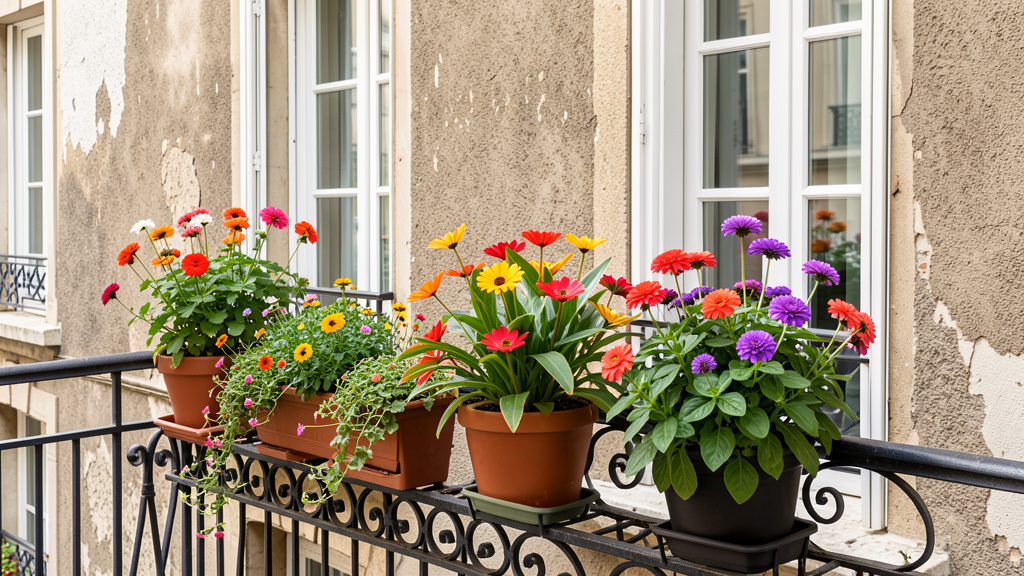 découvrez ces 3 plantes incroyables qui apporteront à votre balcon une explosion de couleurs dignes d'un véritable arc-en-ciel naturel !