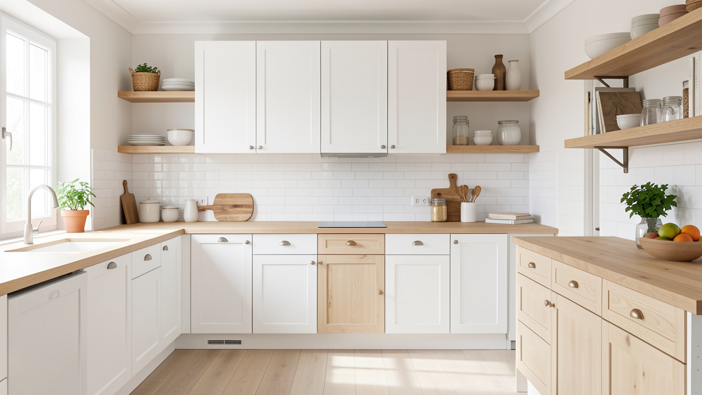 découvrez 8 astuces de décoration pour sublimer une cuisine blanche associée au bois et créer un espace chaleureux et convivial dans votre intérieur.