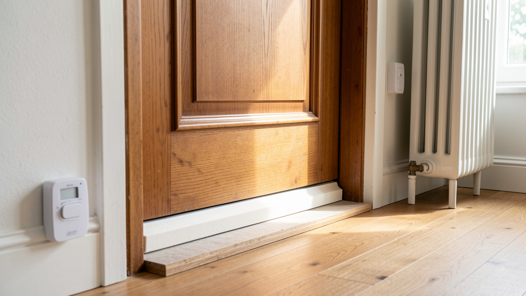 Isolation du bas de porte. Réduire sa facture de chauffage quel bas de porte ?