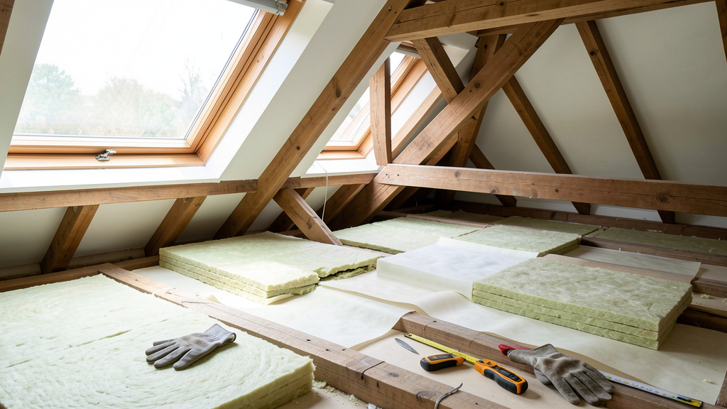 erreur lors de l'isolation des combles