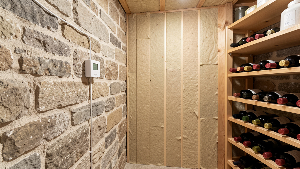 isoler une cave à vin