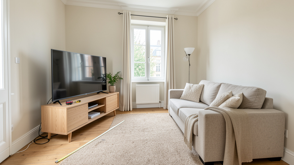 découvrez toutes les astuces pour déterminer la distance parfaite entre votre canapé et votre téléviseur afin de profiter au mieux de vos moments de détente et de visionnage.