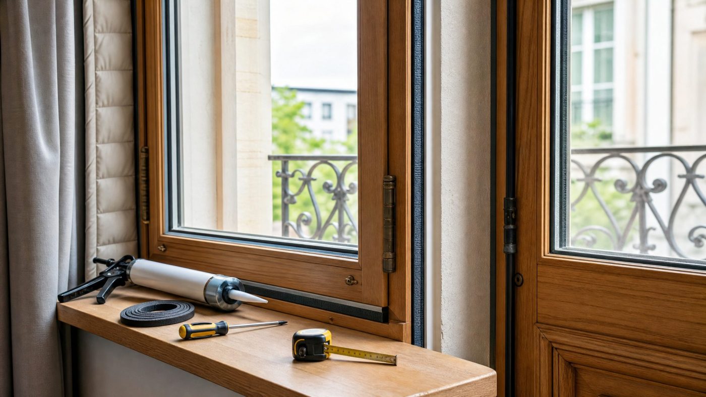 améliorer l'étanchéité de vos ouvrants