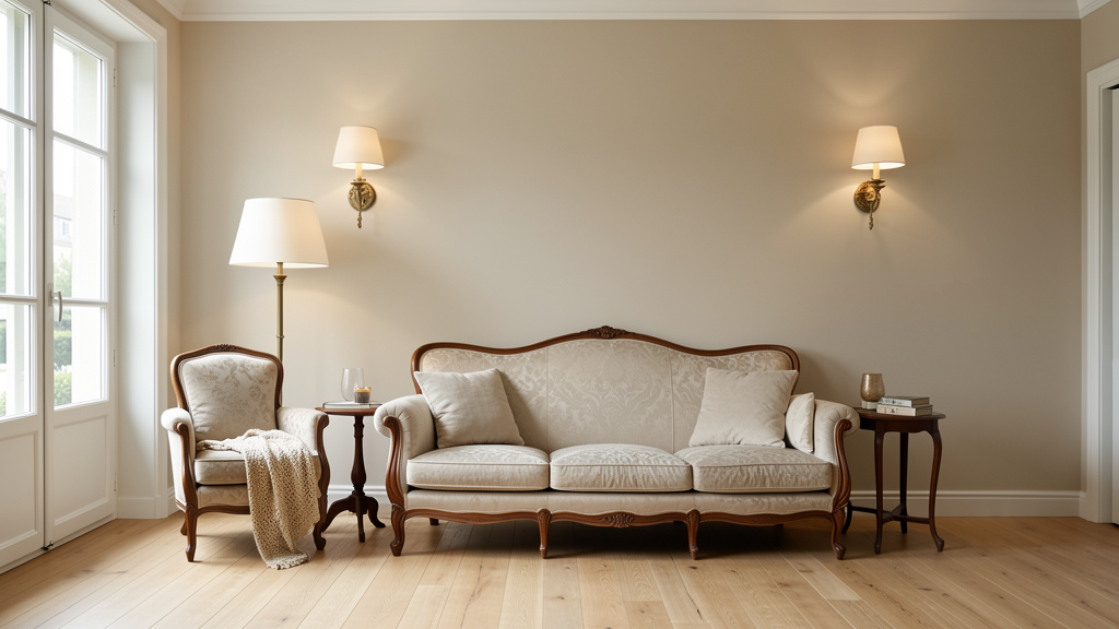 Positionnement des lampadaires et des appliques dans le salon