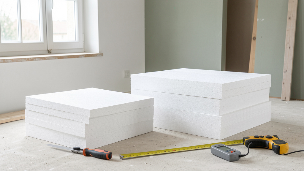 Quel est le meilleur choix : polystyrène expansé ou extrudé ?
