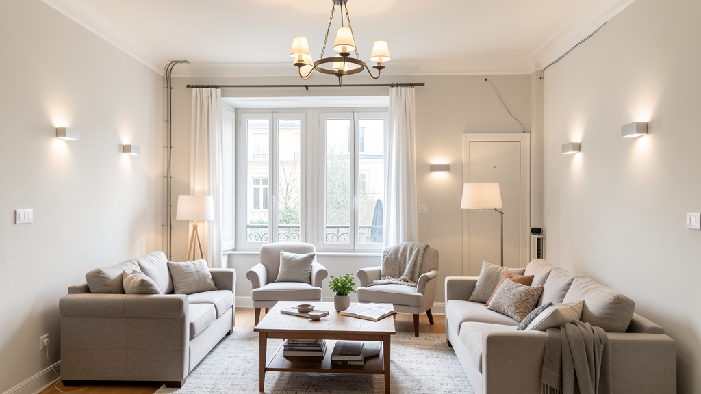 Quels sont les éléments à prendre en compte lors de l’installation de l’éclairage du salon ?