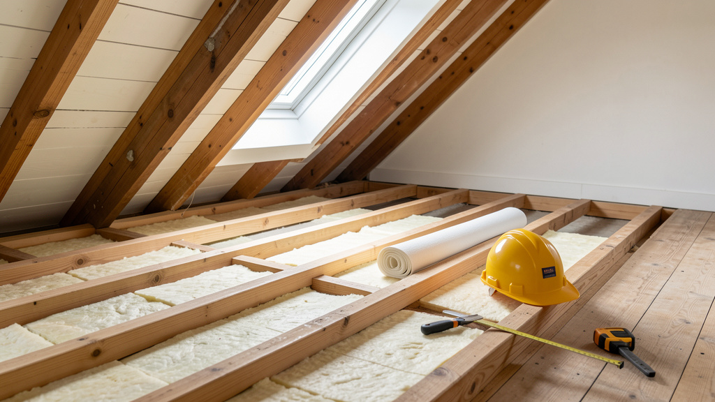 isoler le plancher des combles