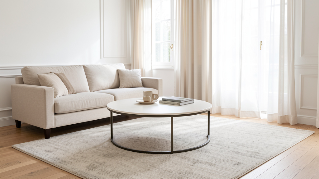 Table basse ronde : Un design élégant et convivial pour votre salon